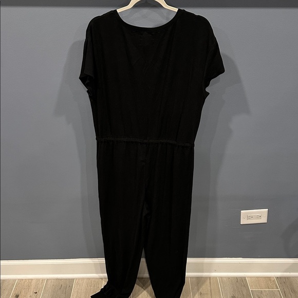 Madewell Dori Jumpsuit. Size Medium Black - Picture 6 of 7